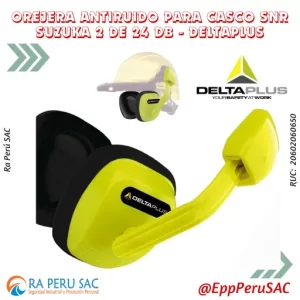 OREJERA ANTIRUIDO PARA CASCO SNR SUZUKA 2 DE 24 DB - DELTAPLUS