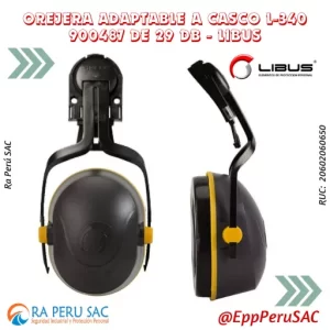 OREJERA ADAPTABLE A CASCO L-340 900487 DE 29 DB - LIBUS