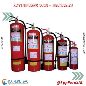 EXTINTORES PQS - NACIONAL